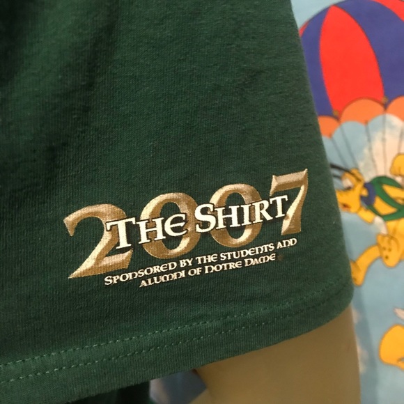 Rare Adidas Notre Dame Fighting Irish The Shirt - Picture 5 of 6